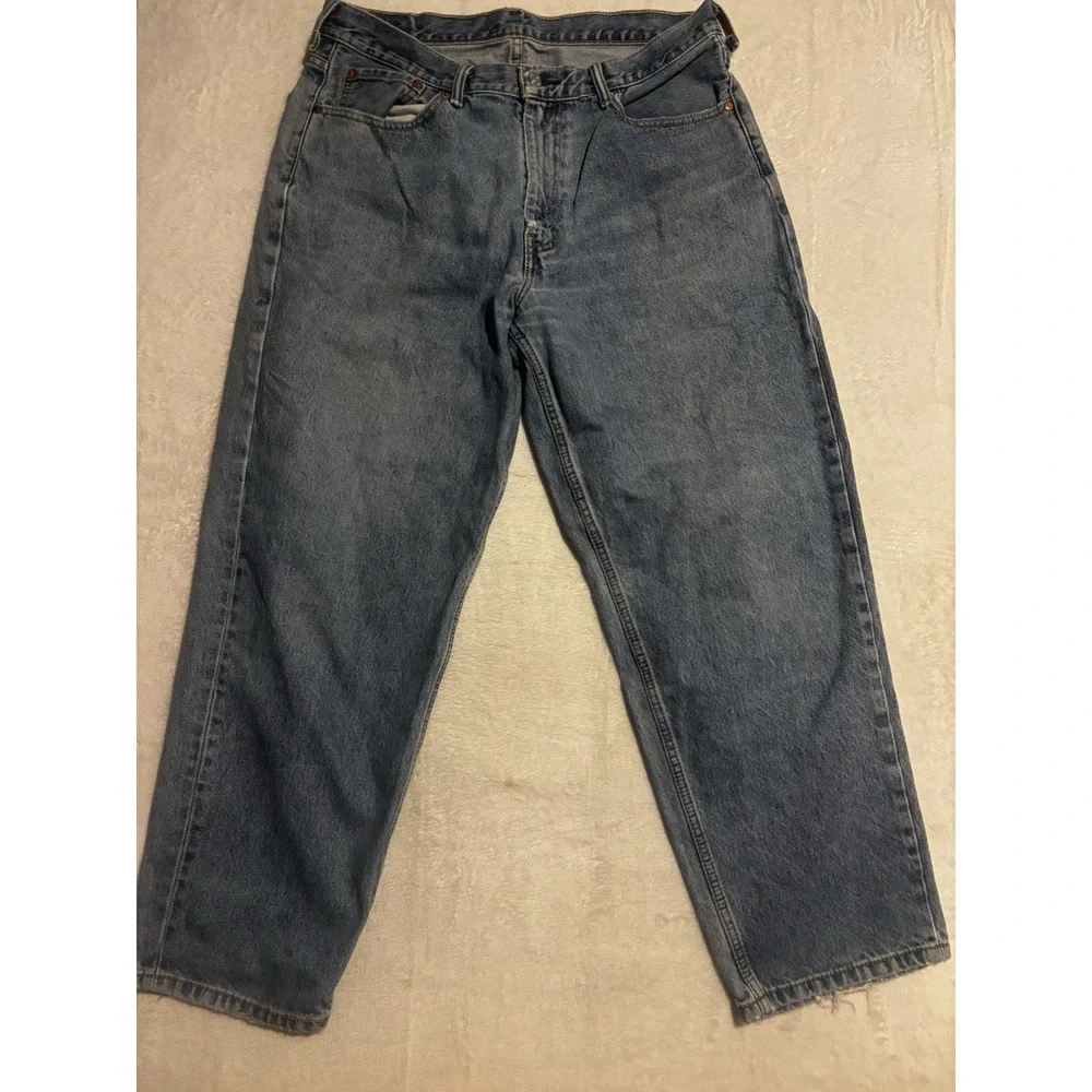 Levi's 560 Men's Jeans 36x30 (Actual 36x29) Medium Wash Denim‎ Blue